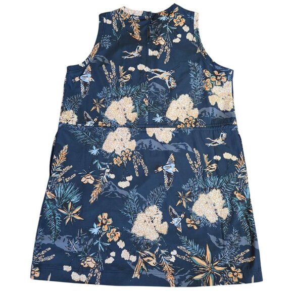 Columbia Women's XXL Sleeveless Floral Bird Print Bogata Bay Dress Omni-Shield - Picture 2 of 16